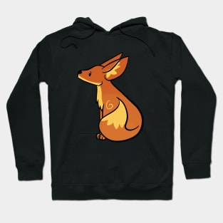 orange fox Hoodie